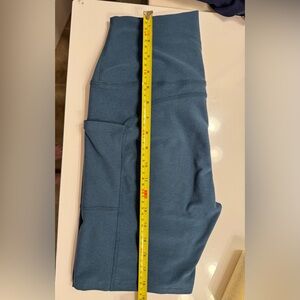 Beyond Yoga SpaceDye Teal Pocket Bike Shorts - XL